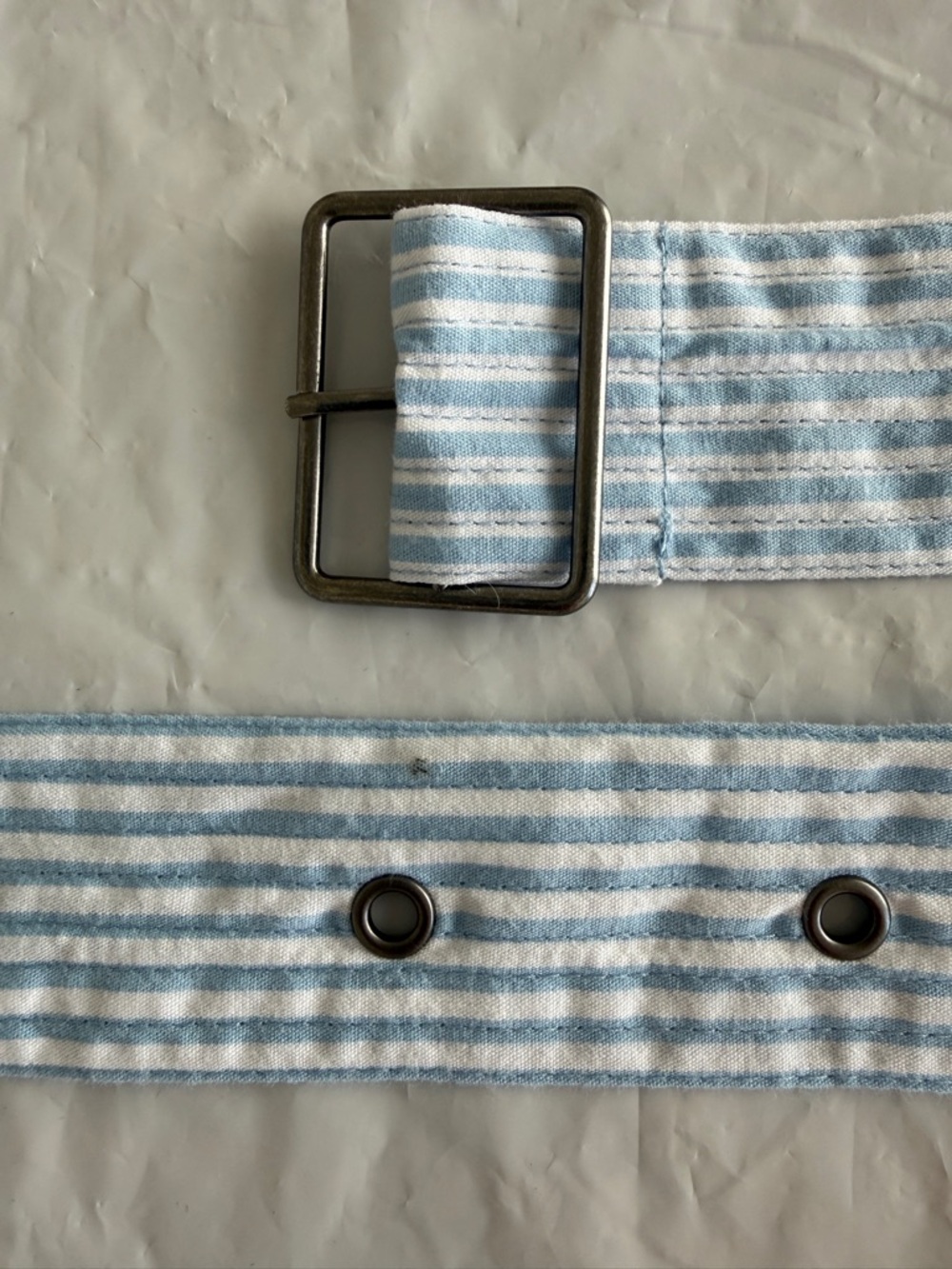 Light Blue & White Striped Maxi Dress - perfect for Mother’s Day. - Picture 6 of 7